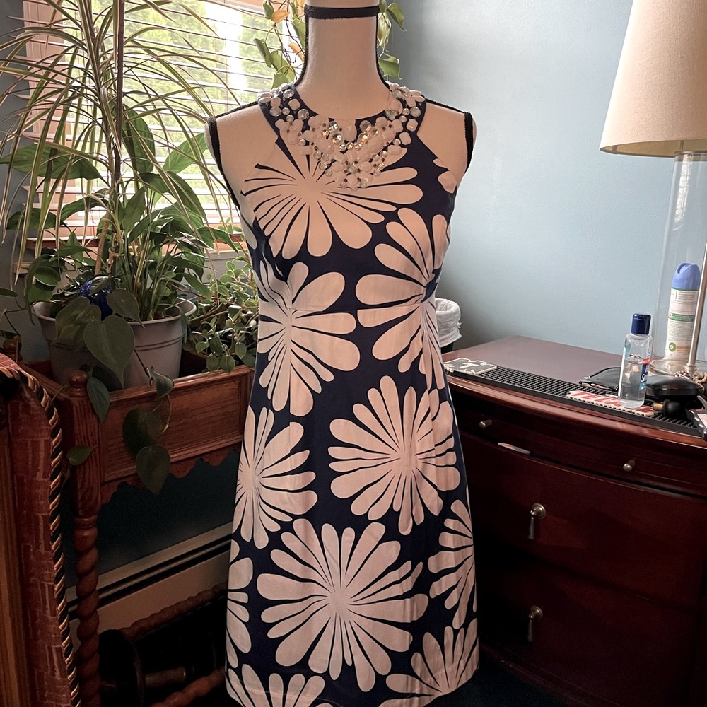 Lovely floral dress.